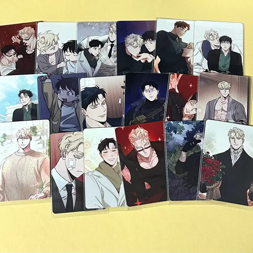 [BUNJANG] Jangmiwa Champagne Photocard Bundle Set / 장미와 샴페인 장샴 포토카드 포카 18장 일괄