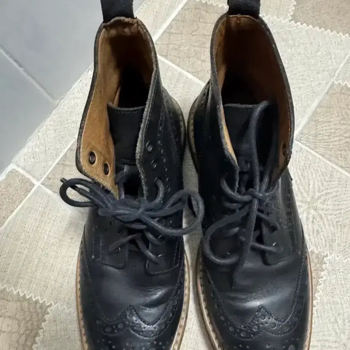 [BUNJANG] Jang Carlo Morelli Wingtip Boots / 장 까를로 모렐리 40 사이즈 260 윙팁 부츠 브로그