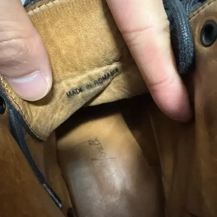 [BUNJANG] Jang Carlo Morelli Wingtip Boots / 장 까를로 모렐리 40 사이즈 260 윙팁 부츠 브로그