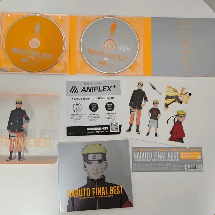 [BUNJANG] Naruto Final Best Album CD + DVD (Limited Edition) / 나루토 파이널 베스트 앨범 CD +DVD 기간생산한정판 일본정품
