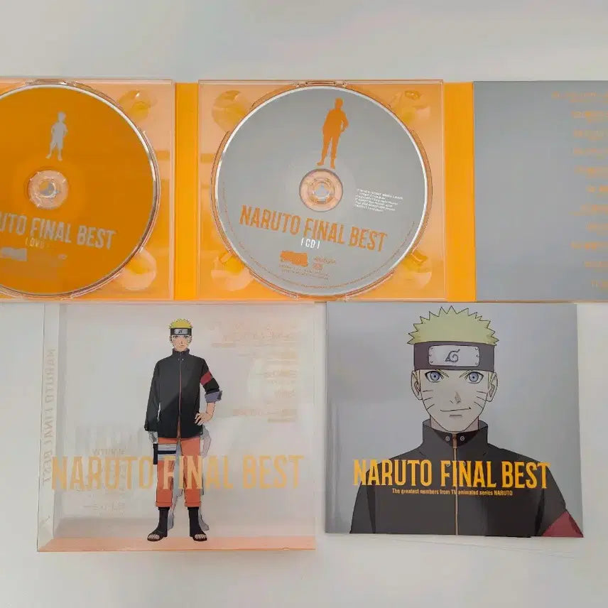 [BUNJANG] Naruto Final Best Album CD + DVD (Limited Edition) / 나루토 파이널 베스트 앨범 CD +DVD 기간생산한정판 일본정품