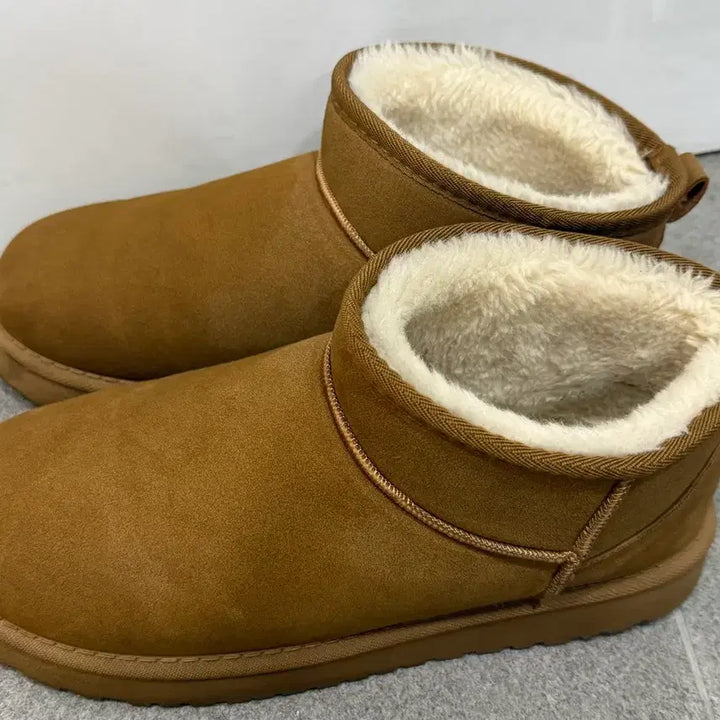 [BUNJANG] Suede Lined Short Boots (Men) / 스웨이드 털 안감 숏 부츠(남성)