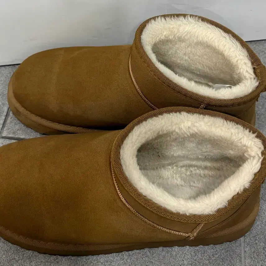 [BUNJANG] Suede Lined Short Boots (Men) / 스웨이드 털 안감 숏 부츠(남성)