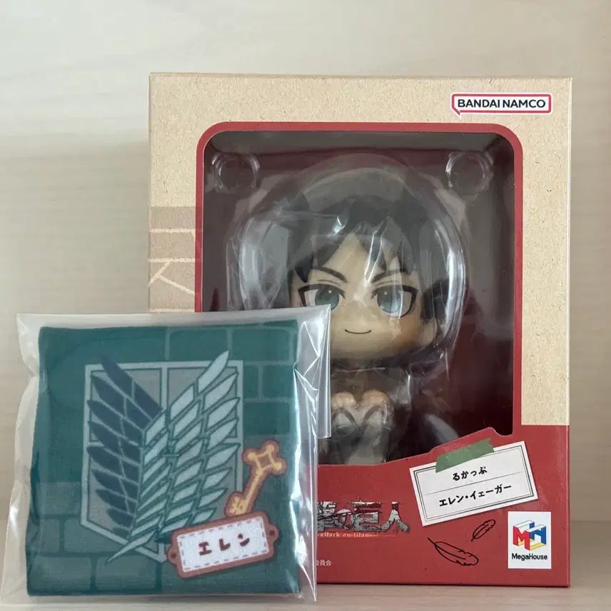 [BUNJANG] Attack on Titan Eren Look Up Figure with POB / (특전포함)진격의거인 초판 에렌 룩업