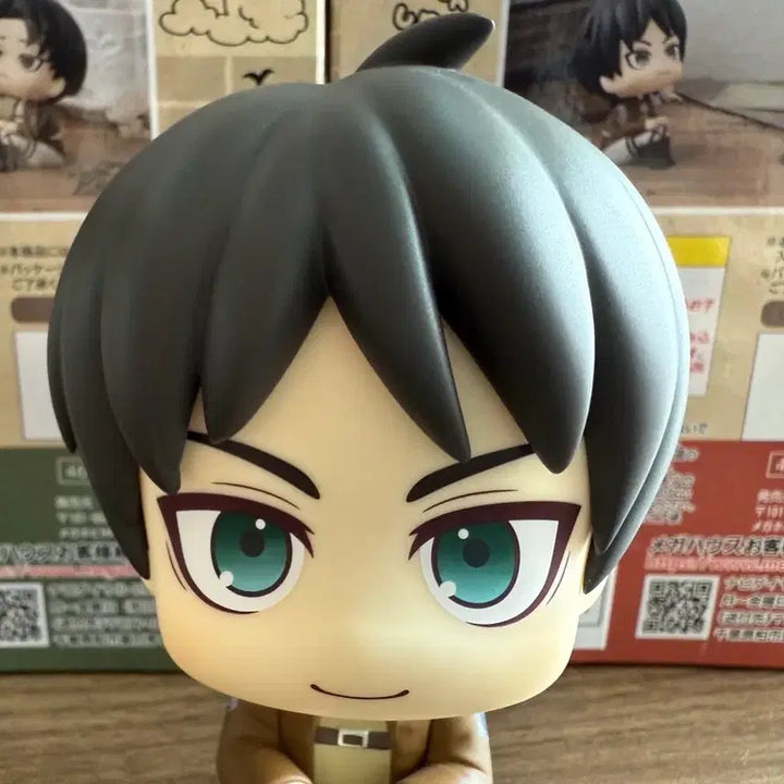 [BUNJANG] Attack on Titan Eren Look Up Figure with POB / (특전포함)진격의거인 초판 에렌 룩업