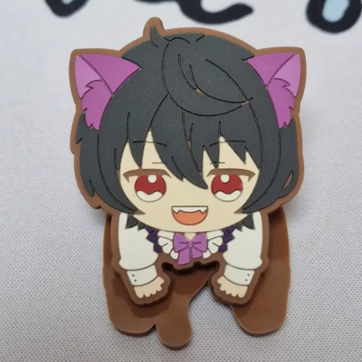 [BUNJANG] Ensemble Stars Sakuma Ritsu Cheshire Cat Rubber Clip / 앙스타 사쿠마 리츠 체셔 고양이 러버클립