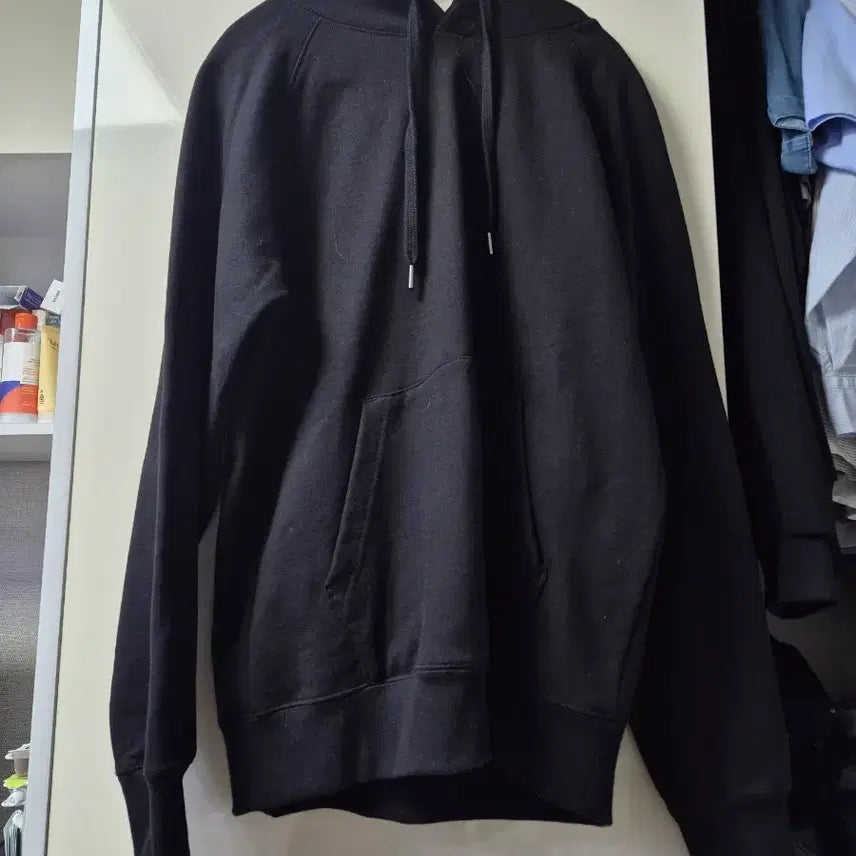 [BUNJANG] Melange Master Regular Fit Hoodie Black / M) 레귤러핏 후드티 블랙 (멜란지마스터)