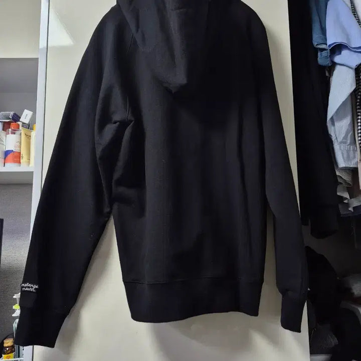 [BUNJANG] Melange Master Regular Fit Hoodie Black / M) 레귤러핏 후드티 블랙 (멜란지마스터)