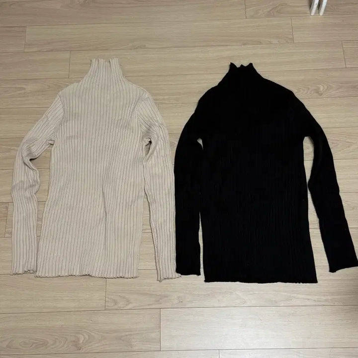 [BUNJANG] Knit Bundle Set / 골지 목폴라 니트 일괄판매