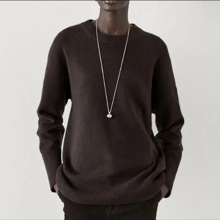 [BUNJANG] Massimo Dutti Cashmere Blend Knit Sweater / [미착용] 마시모두띠 캐시미어 니트