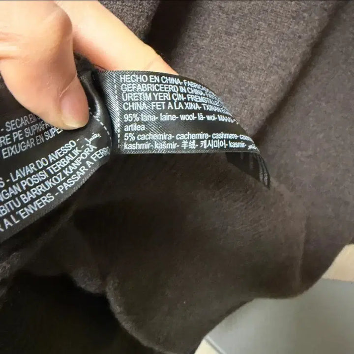 [BUNJANG] Massimo Dutti Cashmere Blend Knit Sweater / [미착용] 마시모두띠 캐시미어 니트