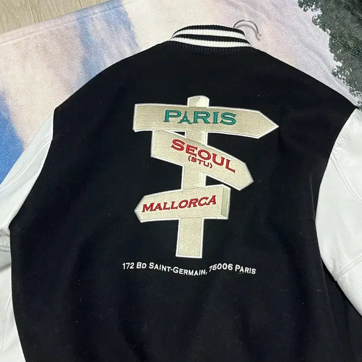 [BUNJANG] STU Varsity Jacket / STU 바시티 M