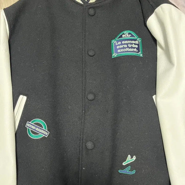 [BUNJANG] STU Varsity Jacket / STU 바시티 M