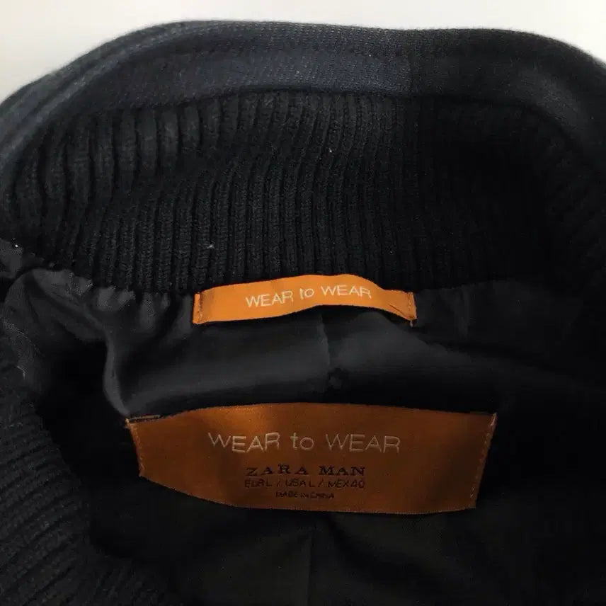 [BUNJANG] WEAR to WEAR High Neck Short Coat / WEAR to WEAR 하이넥 숏 코트