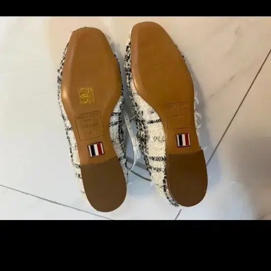 [BUNJANG] Thom Browne Tweed Ballerina Flats (Size 36) / 톰브라운 트위드 발레리나 플랫슈즈 36(230-235가능)