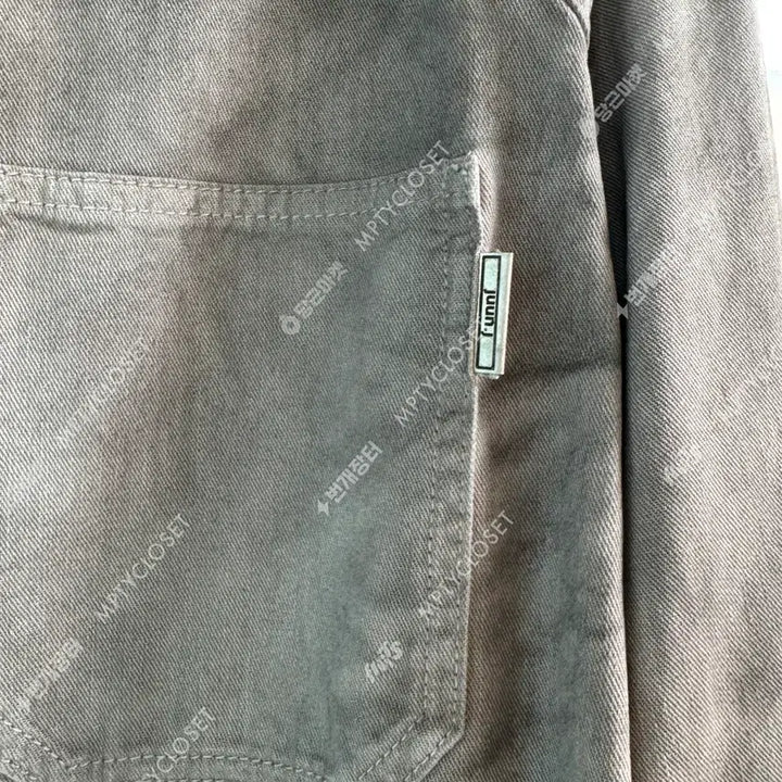 [BUNJANG] Juun.J Painted Denim Shirt Beige / [46] 준지 25fW 페인티드 데님 셔츠 베이지