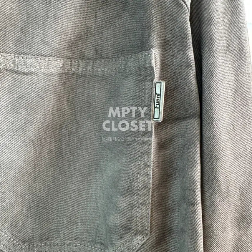 [BUNJANG] Juun.J Painted Denim Shirt Beige / [46] 준지 25fW 페인티드 데님 셔츠 베이지