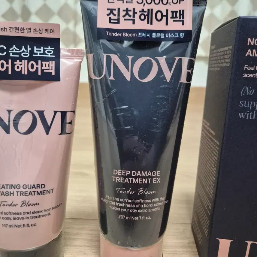 [BUNJANG] Unove Deep Damage Treatment Shampoo / 새상품) 어노브 딥 데미지 트리트먼트 샴푸 등
