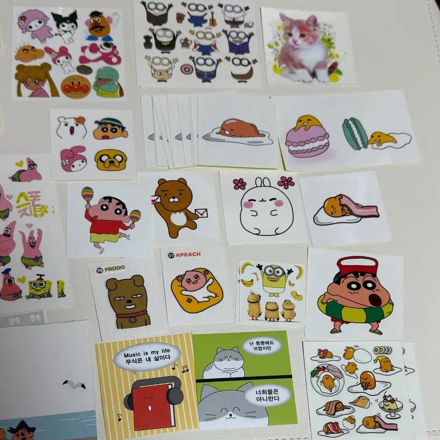 [BUNJANG] Bundle Set Decorative Stickers and Memo Pads / 다꾸 스티커 떡메 일괄