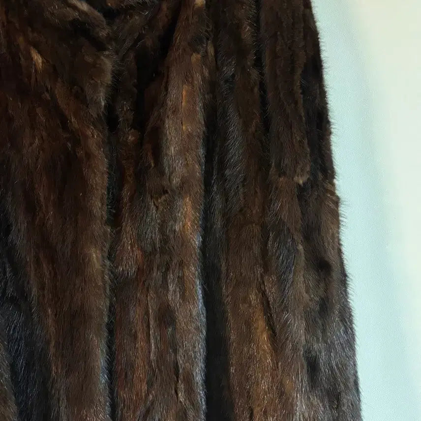 [BUNJANG] Resume Mink Jacket Dark Brown - Size 77 / <밍크>레쥬메 밍크 자켓 다크 브라운-77사이즈