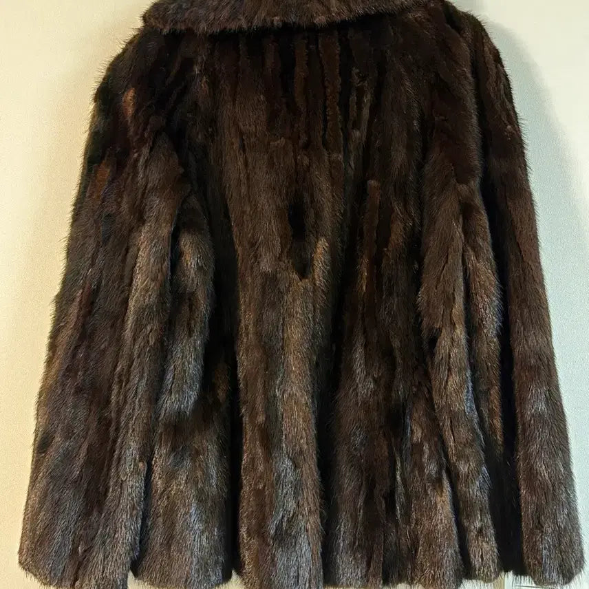 [BUNJANG] Resume Mink Jacket Dark Brown - Size 77 / <밍크>레쥬메 밍크 자켓 다크 브라운-77사이즈