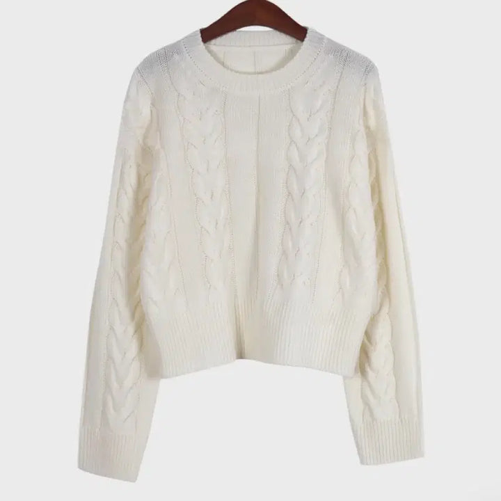 [BUNJANG] Ivory Knit Sweater / 아이보리 니트