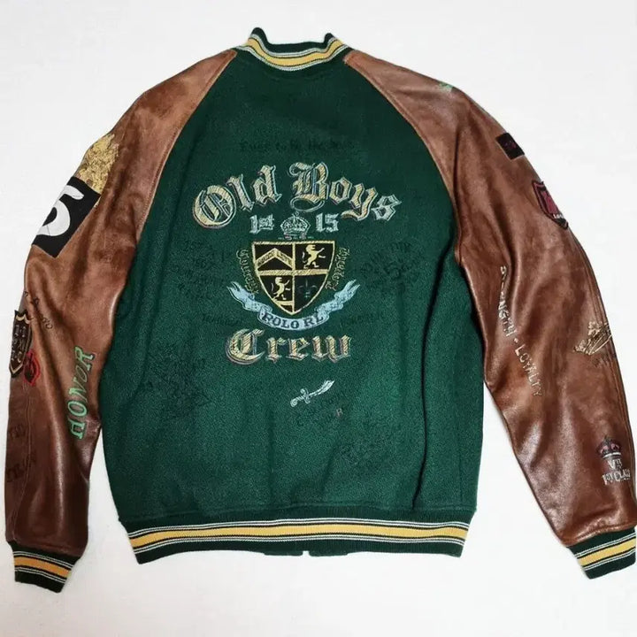 [BUNJANG] Polo Ralph Lauren RL67 Varsity Jacket / 폴로 랄프로렌 RL67 올드보이 바시티 자켓