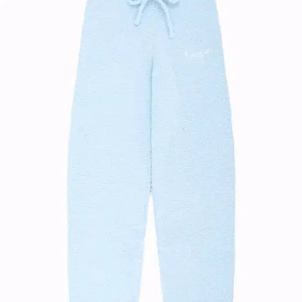 [BUNJANG] NMIXX Lily Fluffy Pajama Pants / [레이지지] 플러피 파자마 팬츠 SKY