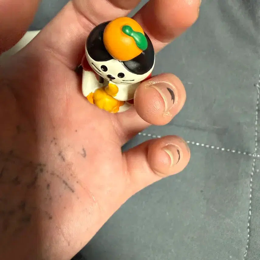 [SOLD OUT] 제주 감귤 고양이 피규어