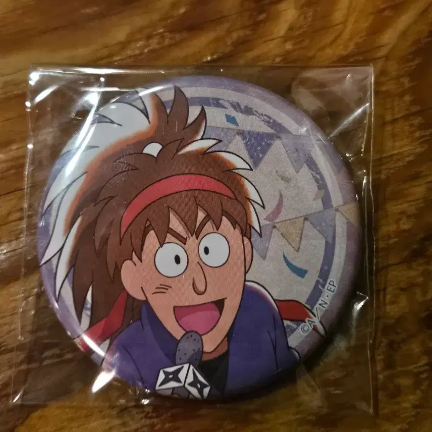 [BUNJANG] Nintama Rantaro Saburo Vintage Can Badge / 닌타마 빈티지 캔뱃지 사부로