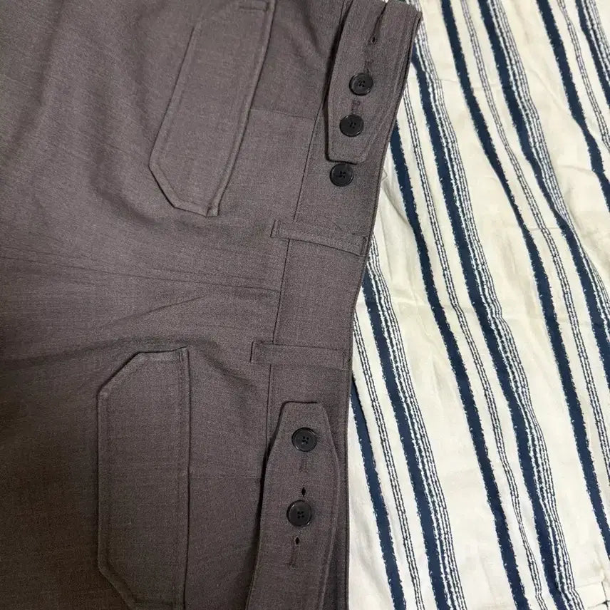 [BUNJANG] In Silence Belted Slacks / 인사일런스 벨트 슬랙스