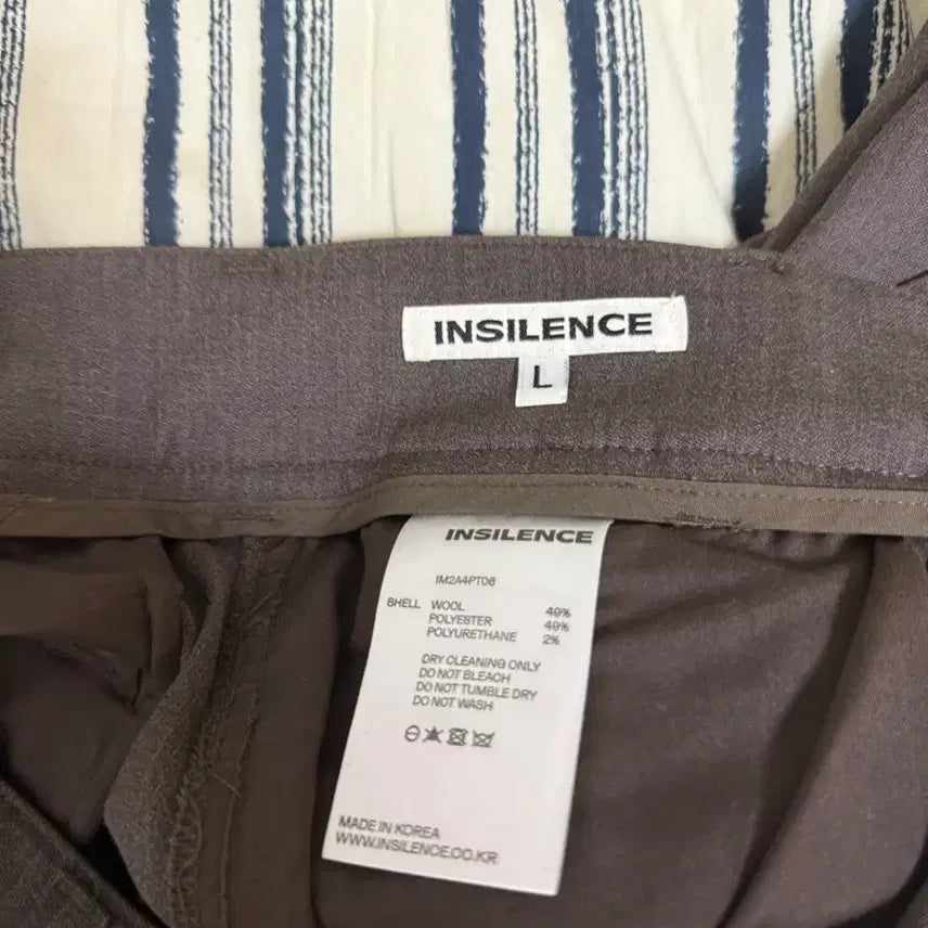 [BUNJANG] In Silence Belted Slacks / 인사일런스 벨트 슬랙스