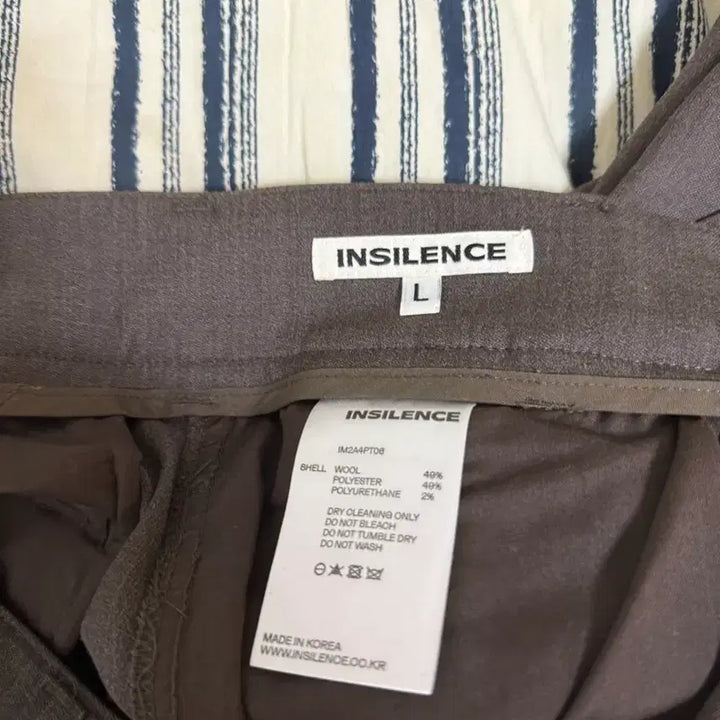 [BUNJANG] In Silence Belted Slacks / 인사일런스 벨트 슬랙스