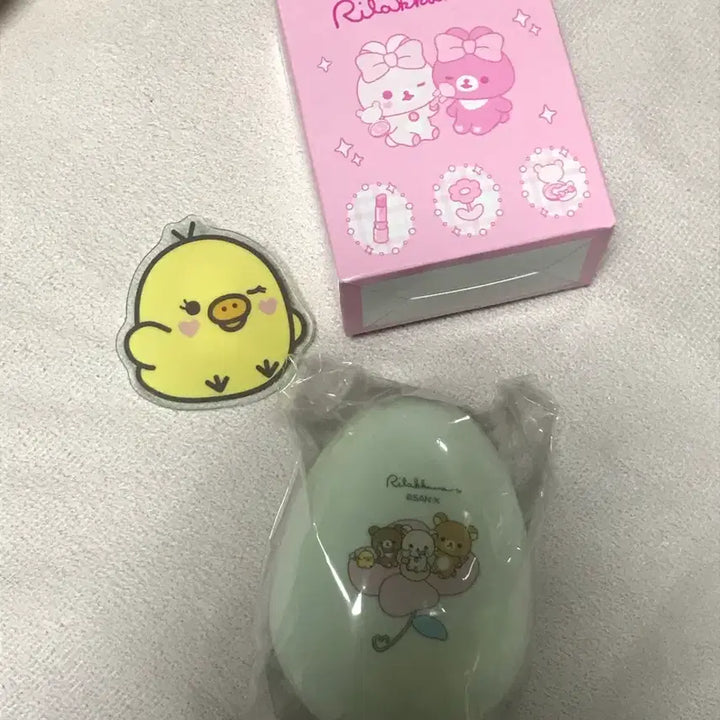 [BUNJANG] Rilakkuma Comb Badge Bundle Set / 리락쿠마 빗 뱃지 세트 일괄