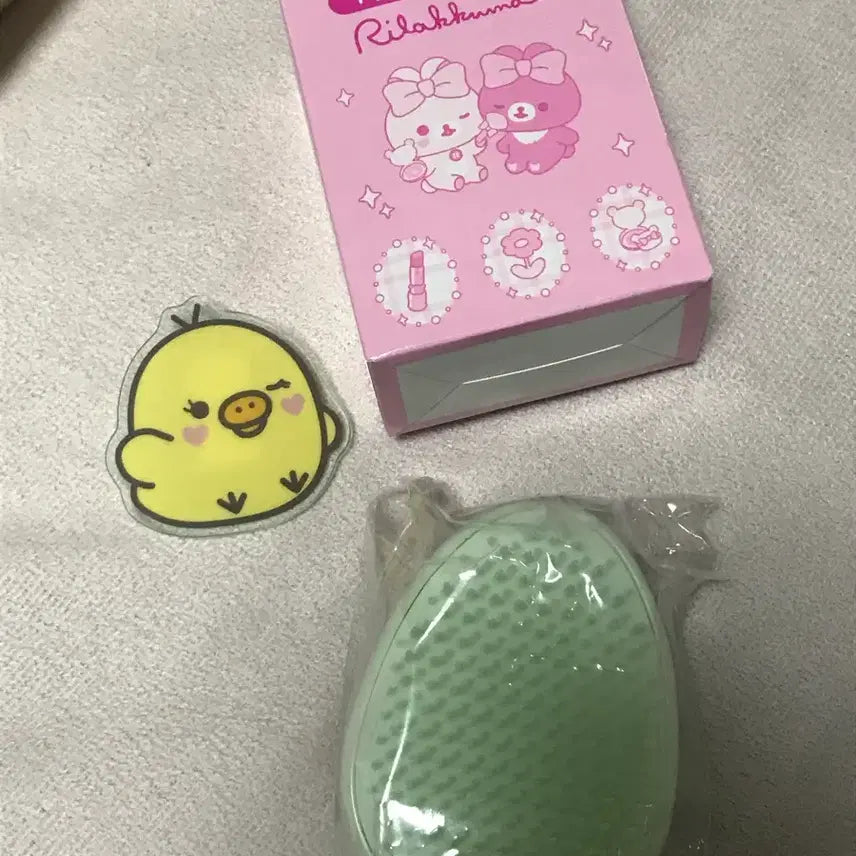 [BUNJANG] Rilakkuma Comb Badge Bundle Set / 리락쿠마 빗 뱃지 세트 일괄