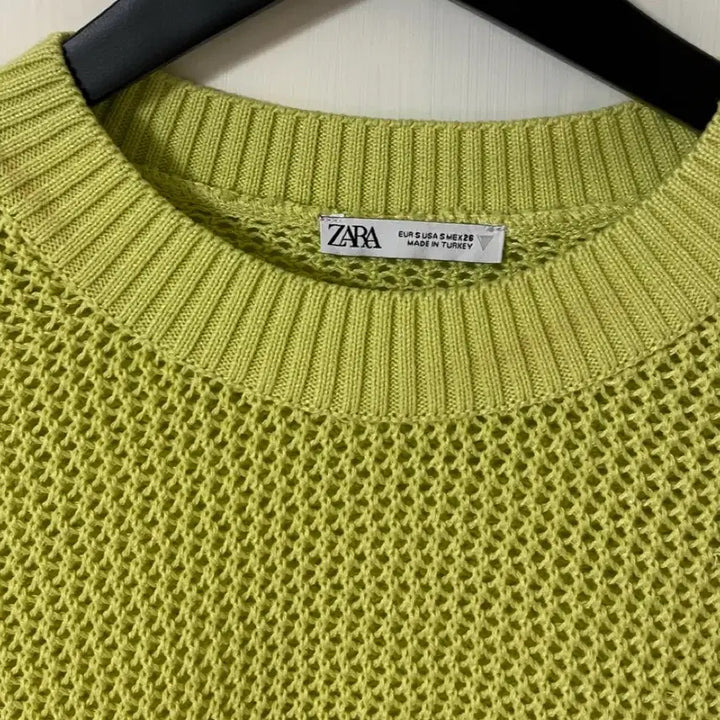 [BUNJANG] ZARA Green Knit Sweater (Size S) / 자라 그린 니트 S