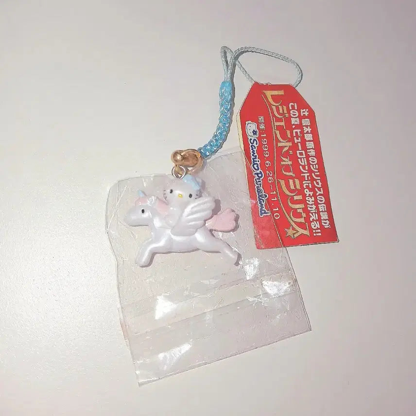 [BUNJANG] Puroland Classic Hello Kitty Unicorn Strap / 퓨로랜드 고전키티스트랩