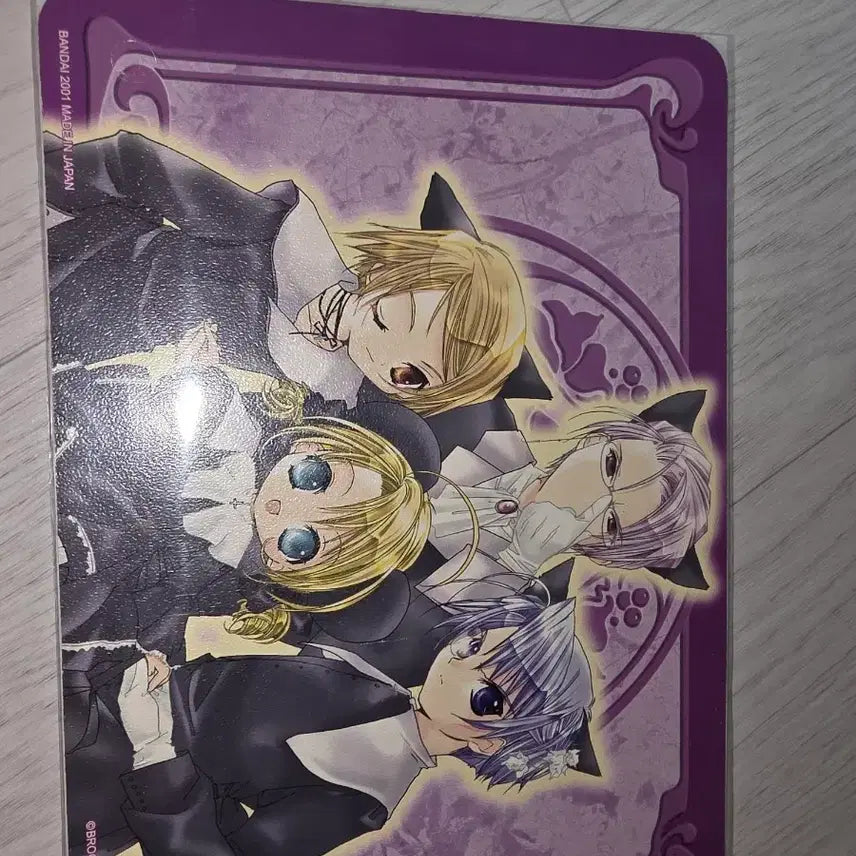 [BUNJANG] DigiCharat Mousepad Postcard Card Figure / 디지캐럿 마우스패드 엽서 카드 피규어 고전 일본 애니 만화