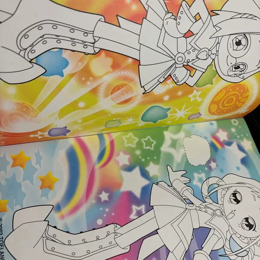 [BUNJANG] Remi Vivace Coloring Book / 고전문구) 레미비바체 스티커 칼라색칠공부