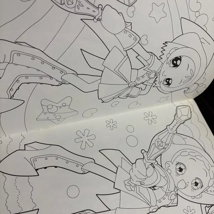 [BUNJANG] Remi Vivace Coloring Book / 고전문구) 레미비바체 스티커 칼라색칠공부