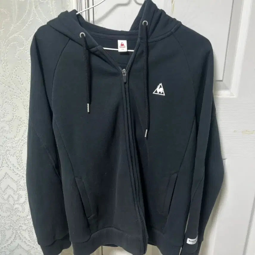 [SOLD OUT] 르꼬끄 스포르티브 블랙 후드집업
