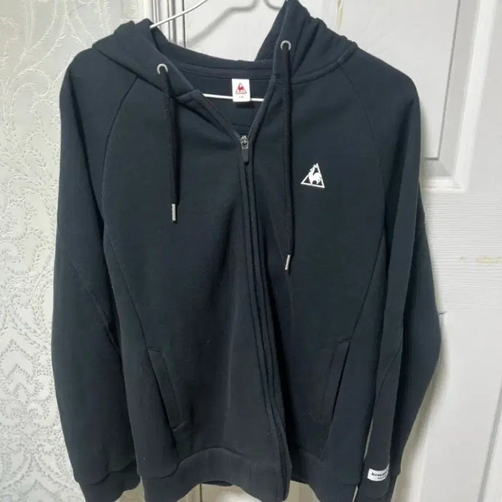 [SOLD OUT] 르꼬끄 스포르티브 블랙 후드집업