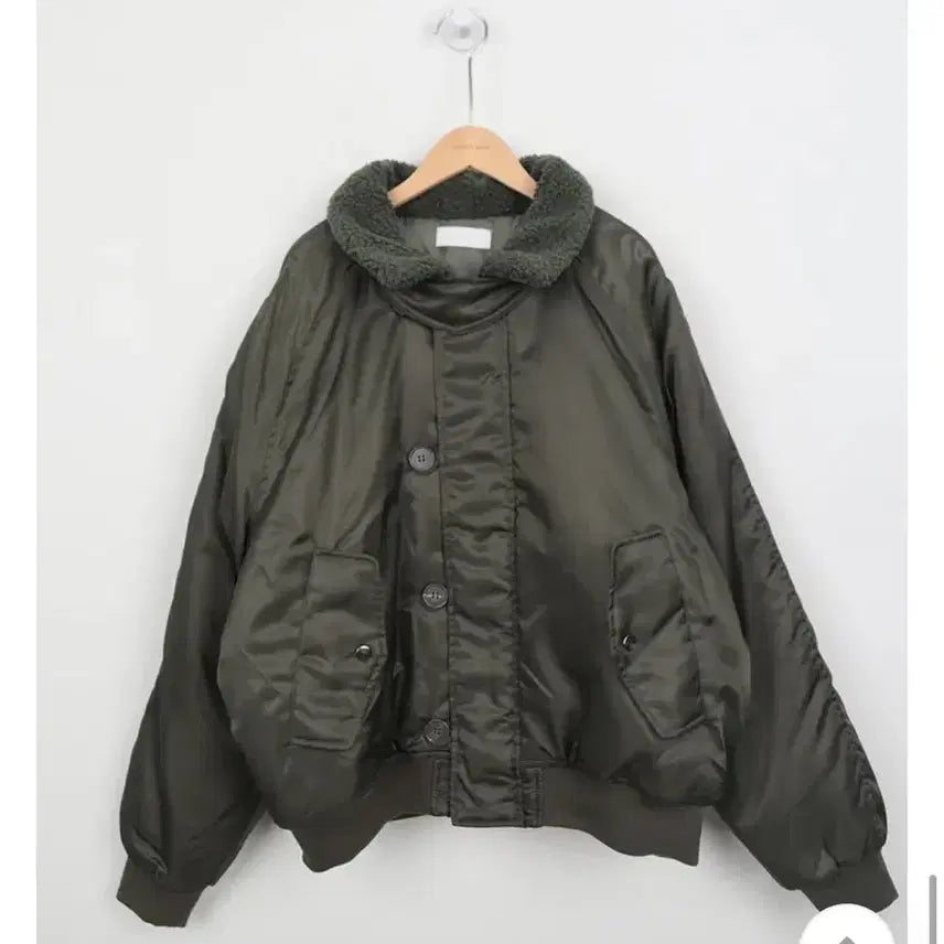 [BUNJANG] Bren Dumble Collar Aviation Jumper / 미니포에 브렌 항공 점퍼 덤블 카라 항공점퍼