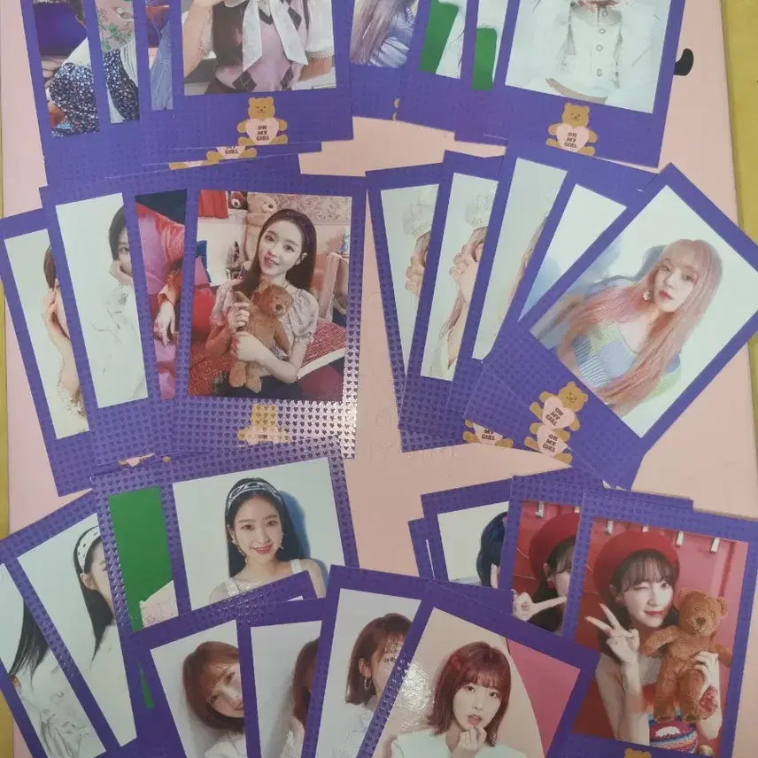 오마이걸 폴라로이드 일괄