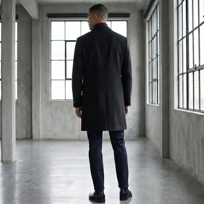 [BUNJANG] Pierre Cardin Cashmere 100% Single Coat (XL) / 피에르가르뎅 캐시미어 100% 싱글 코트 (A급/XL)