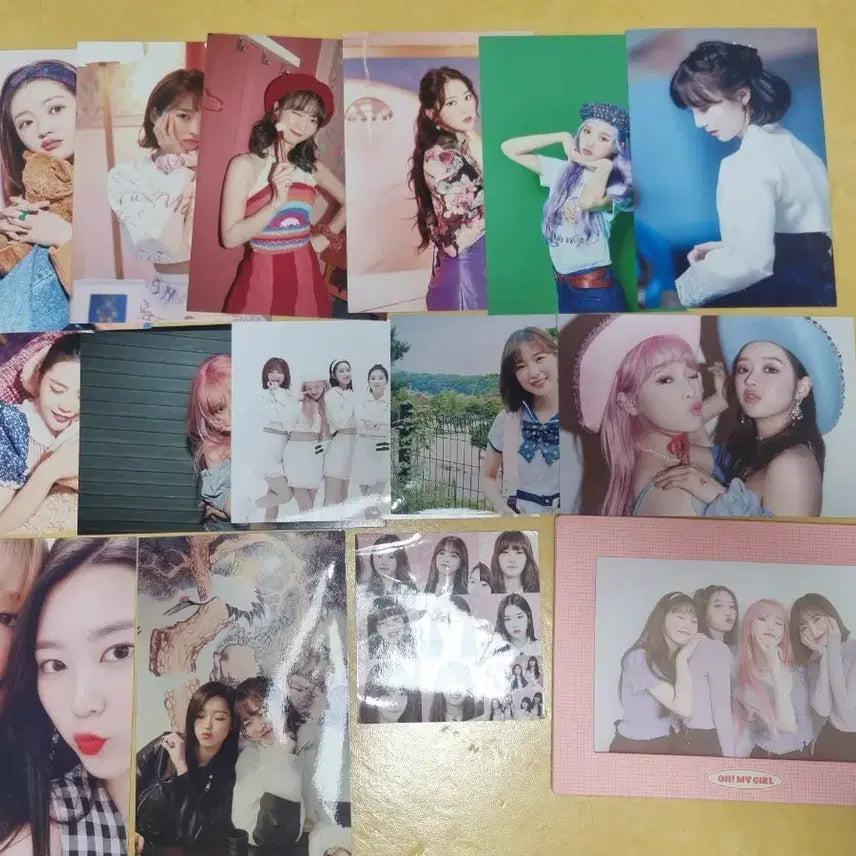 오마이걸 액자+사진 일괄