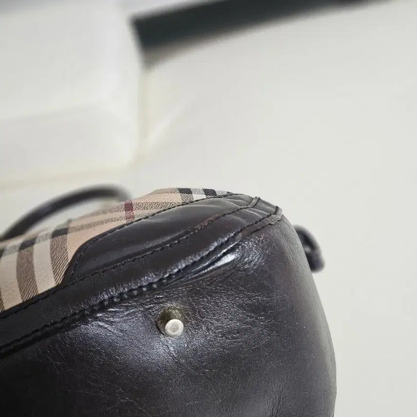 [BUNJANG] Burberry Checkered Tote Bag (Mini) / 버버리 체크 토트백 미니사이즈