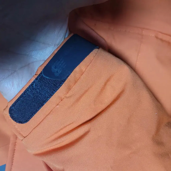 [BUNJANG] New Balance Cameraman Orange Padded Jacket / 뉴발란스 카메라맨 오렌지 신품 라지