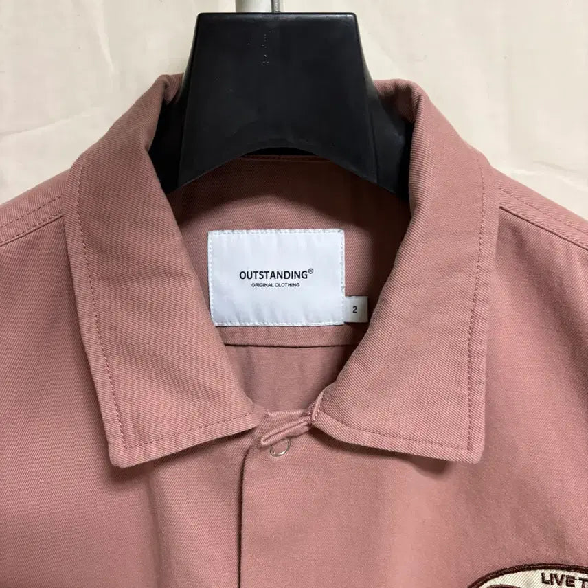 [BUNJANG] Outstanding Mechanic Work Shirt - Coral, M / 아웃스탠딩 메카닉 워크셔츠 / 코랄, M(2)