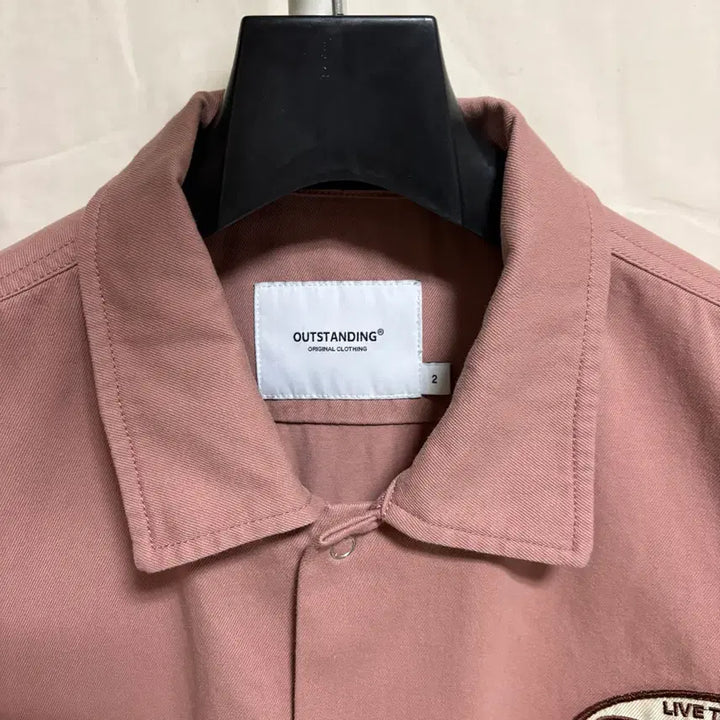 [BUNJANG] Outstanding Mechanic Work Shirt - Coral, M / 아웃스탠딩 메카닉 워크셔츠 / 코랄, M(2)